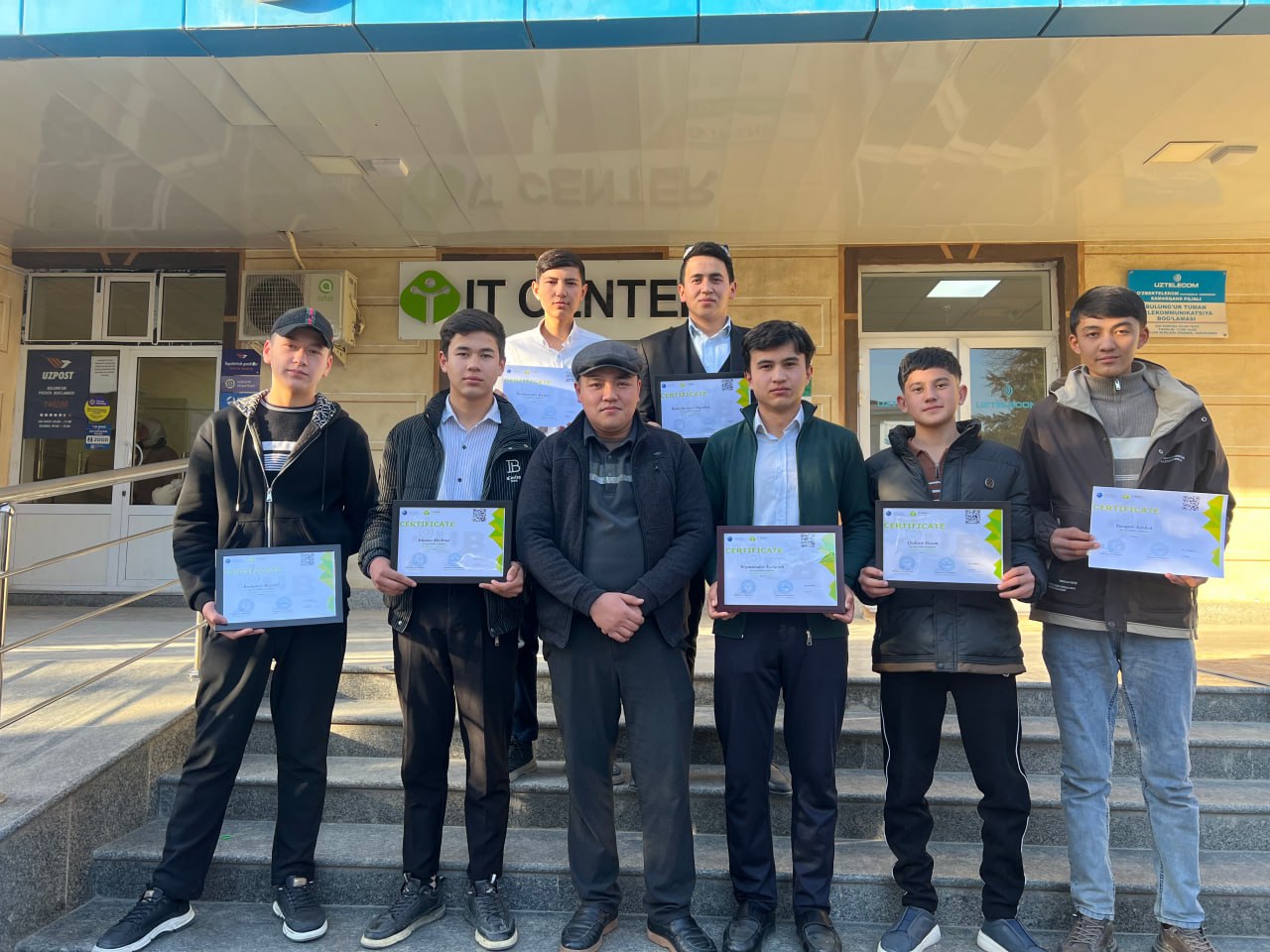 Sertificat olish jarayoni