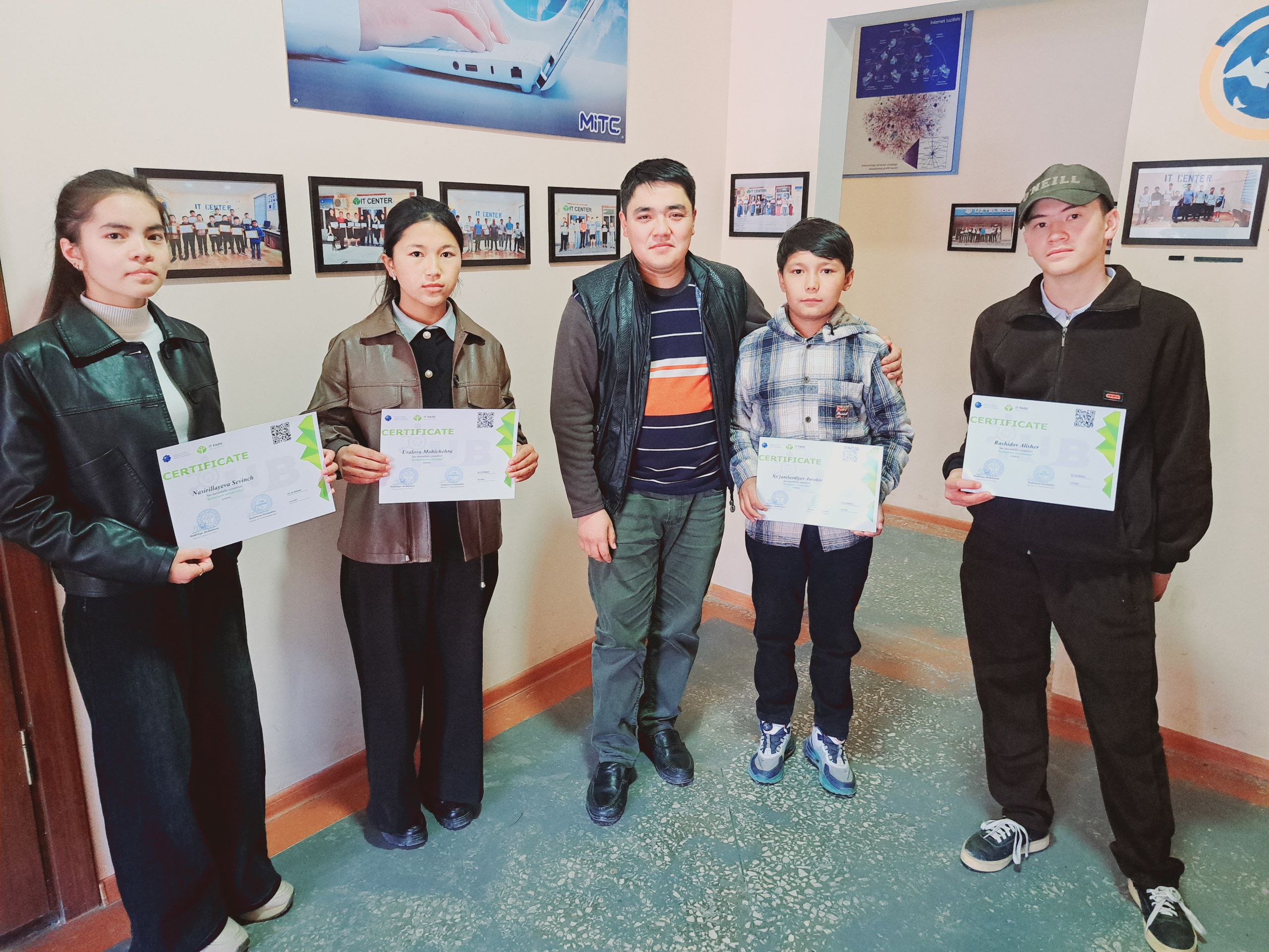 Sertificat olish jarayoni