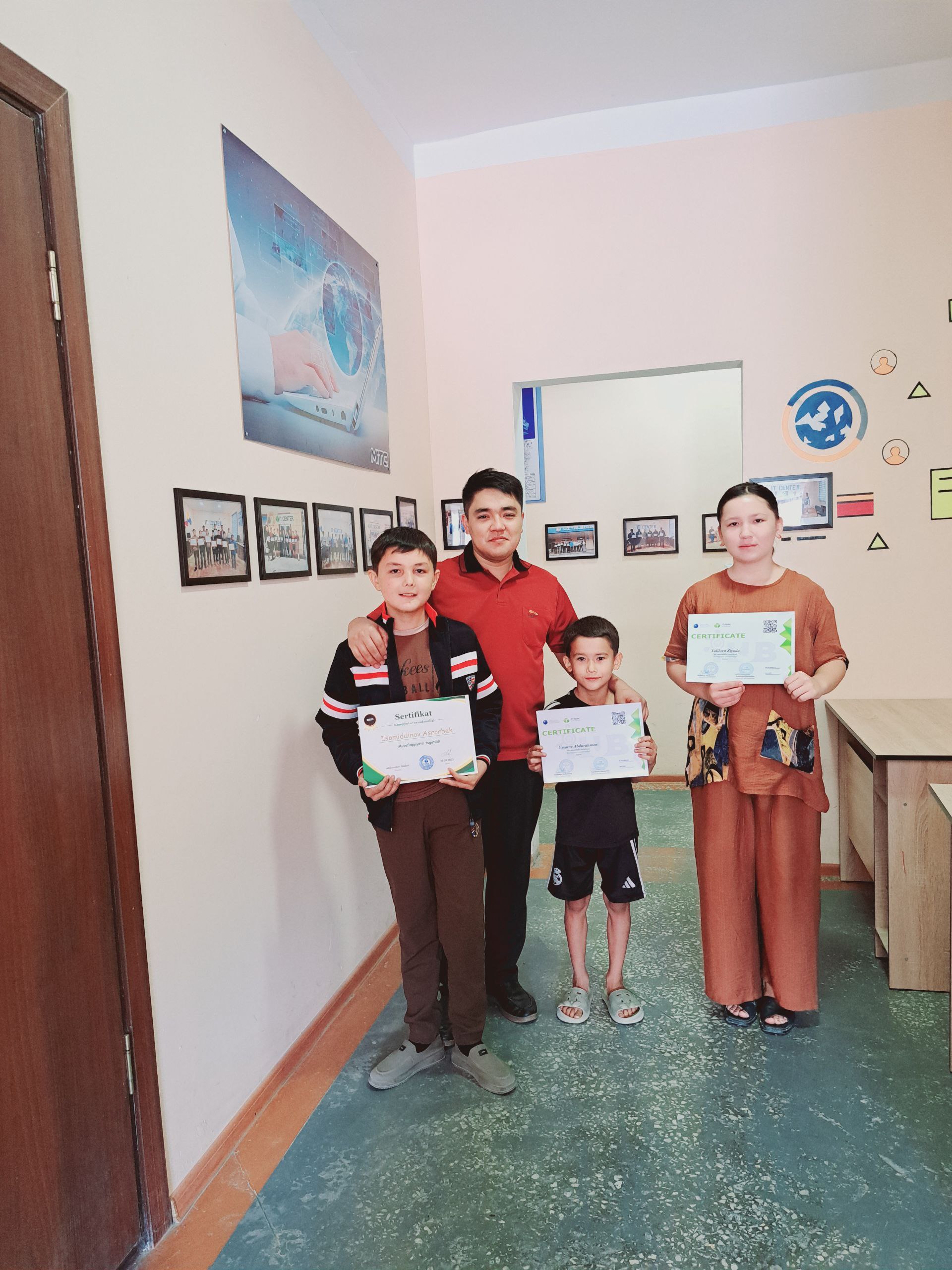 Sertificat olish jarayoni