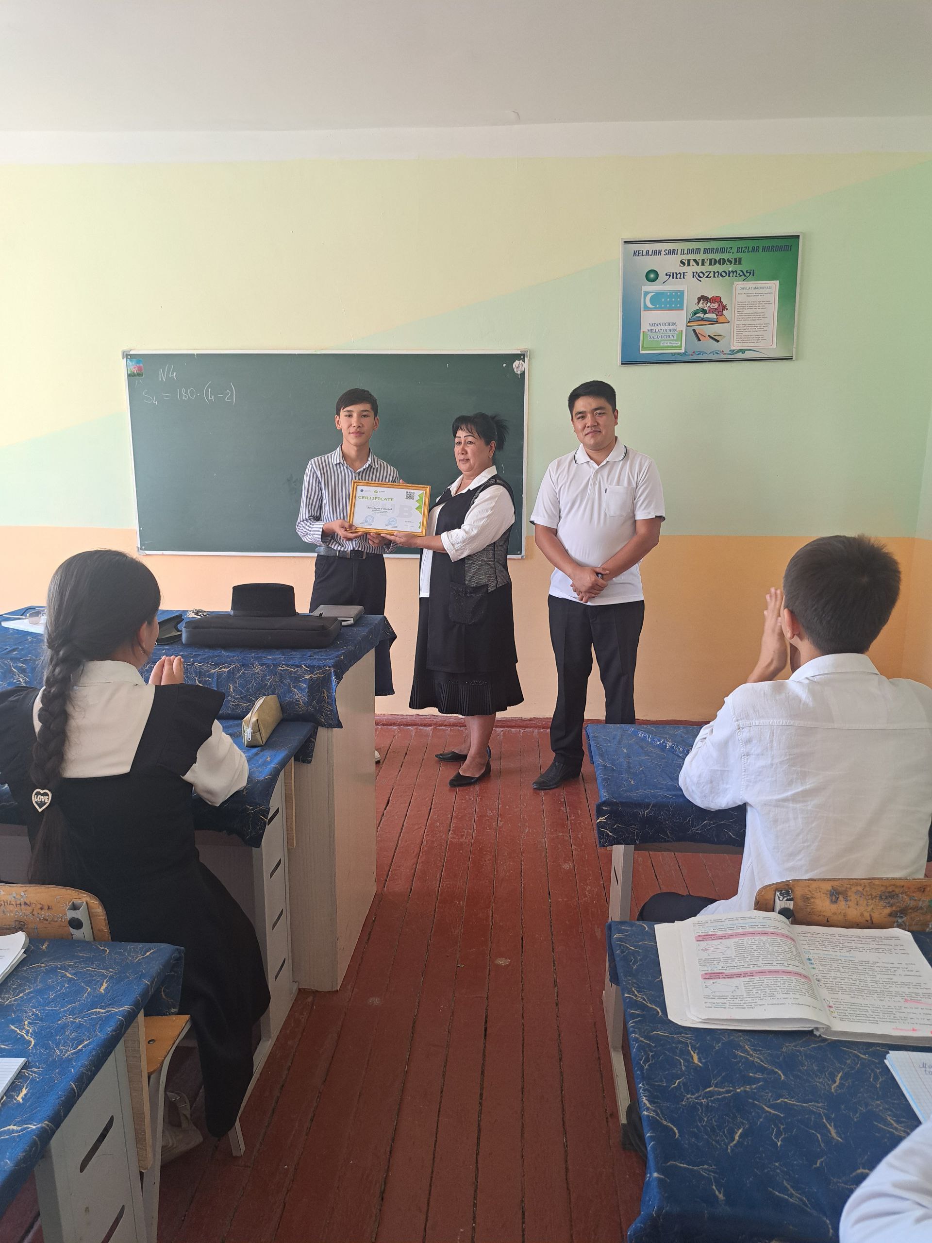 Sertificat olish jarayoni