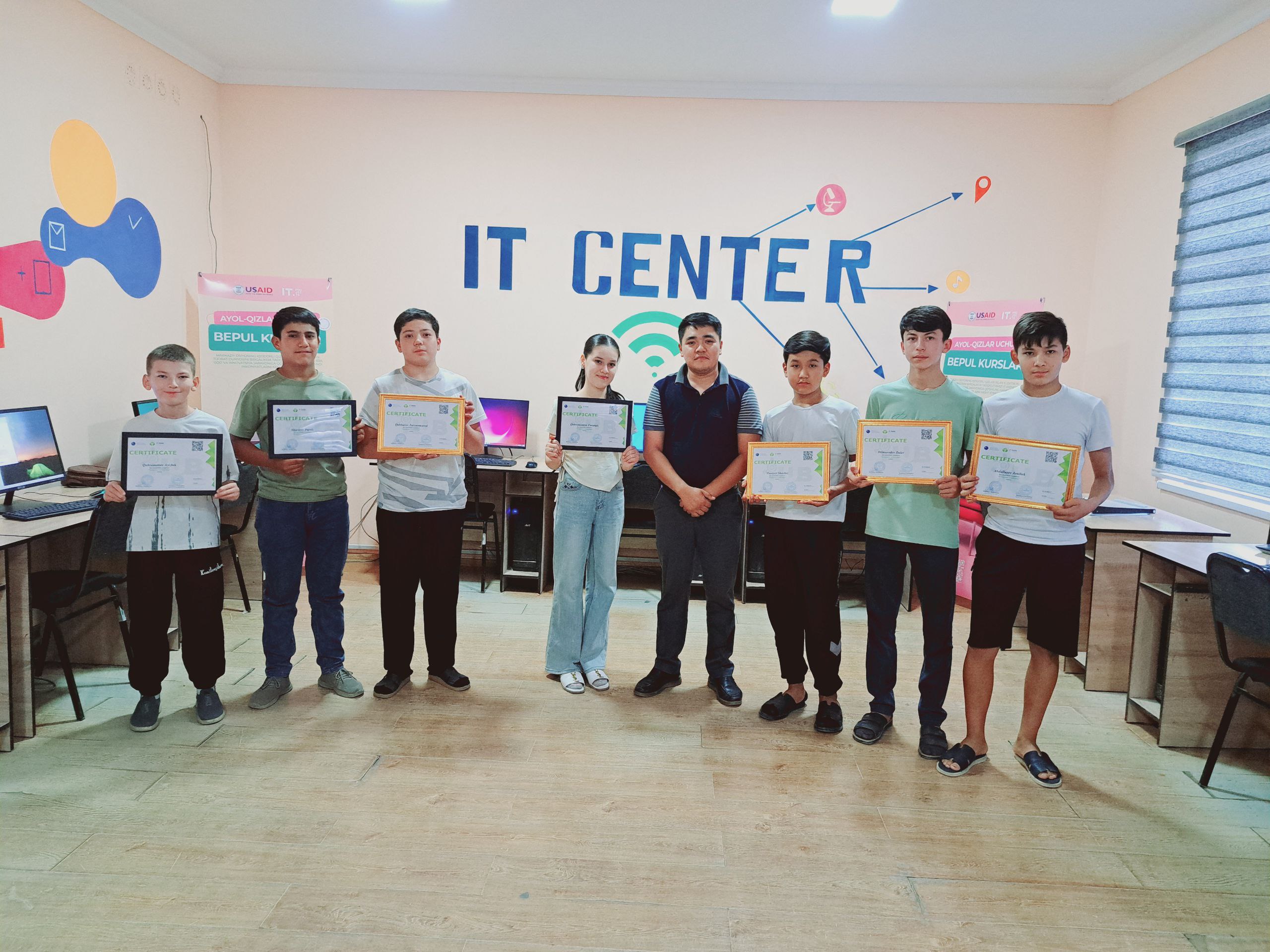 Sertificat olish jarayoni